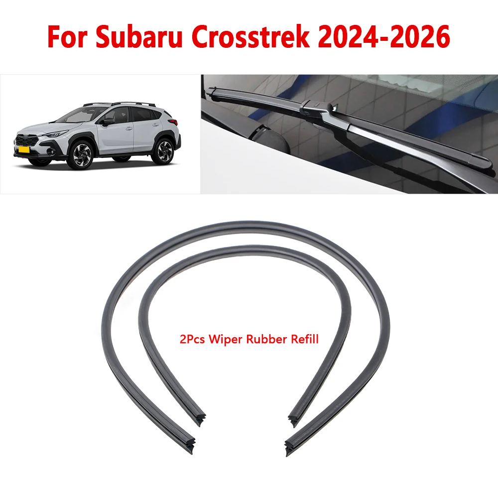 For Subaru Crosstrek 2024 2025 2026 Wiper Refill Rubber Strip Car Wiper Accessories 1Pair
For Subaru Crosstrek 2024 2025 2026 Wiper Refill Rubber Strip Car Wiper Accessories 1Pair