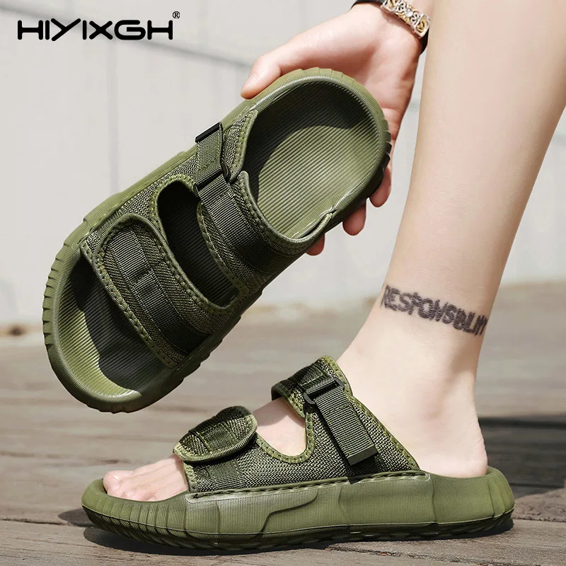 Men's Fashion Mesh Sandals Lightweight Breathable Anti-Slip Waterproof Flat Slippers Outdoor Beach Summer Casual Shoes
Men's Fashion Mesh Sandals Lightweight Breathable Anti-Slip Waterproof Flat Slippers Outdoor Beach Summer Casual Shoes