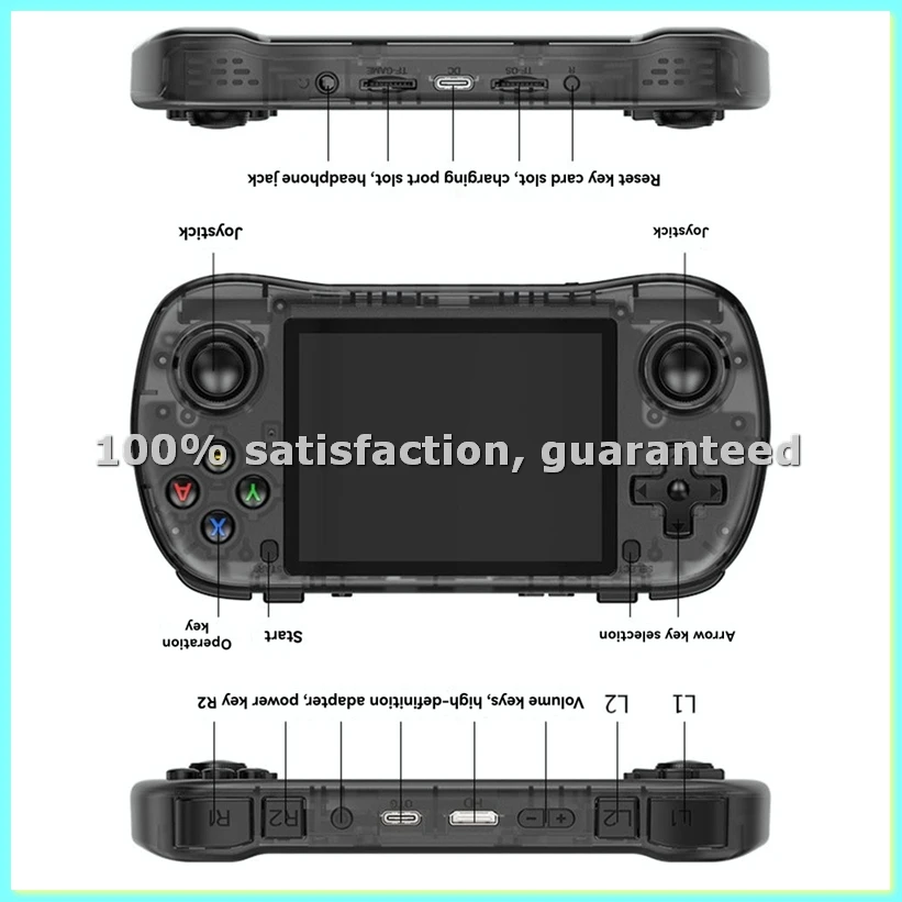 X35H Retro Video Handheld Game Console 3.5-Inch Dual Hall Effect Joystick Gamepad Linux System Supports 26+ Emulators B-ABFT
X35H Retro Video Handheld Game Console 3.5-Inch Dual Hall Effect Joystick Gamepad Linux System Supports 26+ Emulators B-ABFT