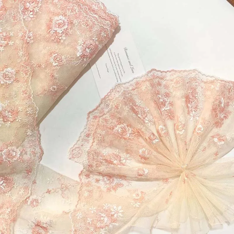 23Yards Floral Embroidered Tulle Lace Trim 20cm Wide for Bra Sewing Underwear DIY Clothing Fabric Accessories
23Yards Floral Embroidered Tulle Lace Trim 20cm Wide for Bra Sewing Underwear DIY Clothing Fabric Accessories