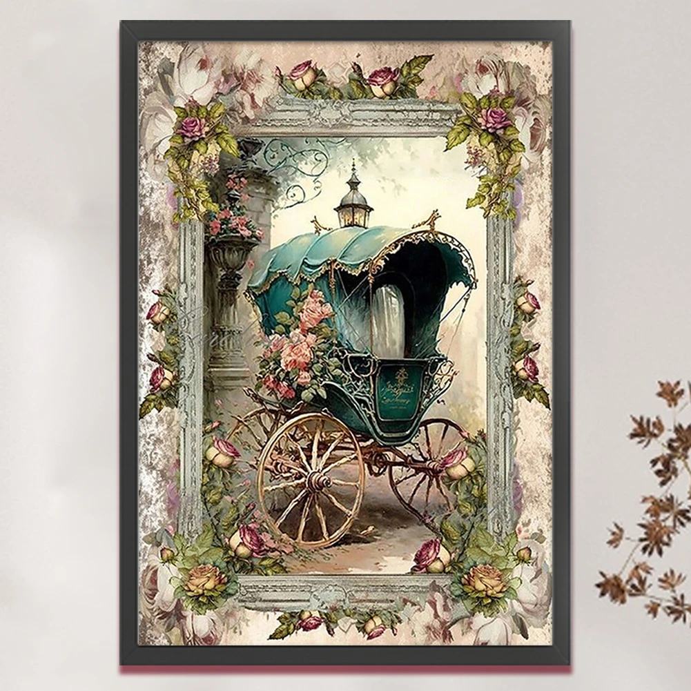 Набор для вышивания крестиком: хлопковая нить, 14CT, ретро-постер с каретой, 40x60 см
Набор для вышивания крестиком: хлопковая нить, 14CT, ретро-постер с каретой, 40x60 см