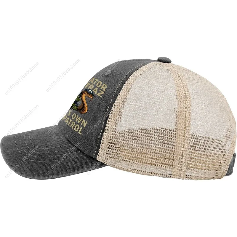 Alligator Alcatraz Nature’s Own Border Patrol Trucker Hats Funny Cap for Men Women 
Alligator Alcatraz Nature’s Own Border Patrol Trucker Hats Funny Cap for Men Women