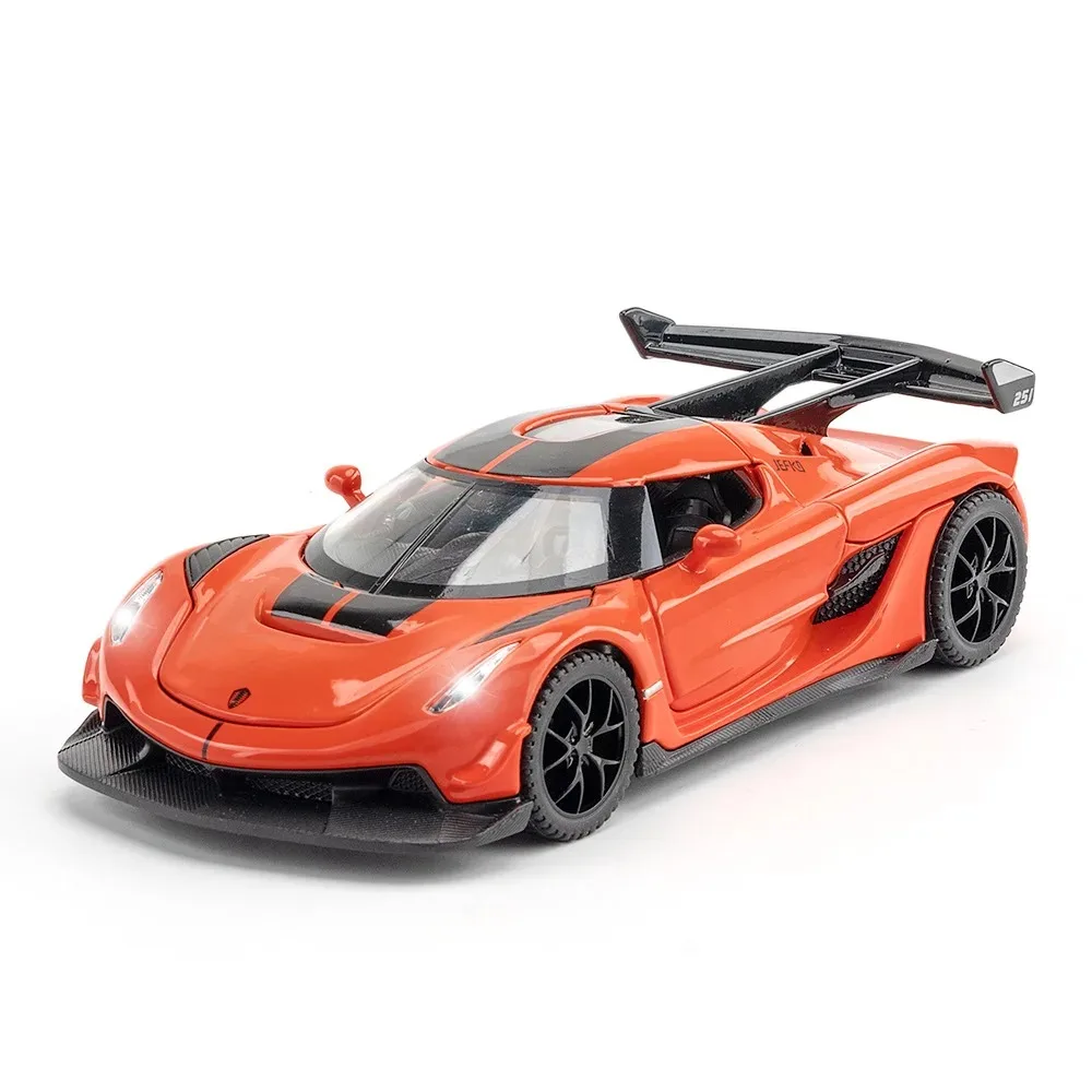 1:32 Scale Alloy Supercar Toy Car Model with Sound & Light, Retro Pullback Action - Ideal Gift for Kids, Authentic Detail 111
1:32 Scale Alloy Supercar Toy Car Model with Sound & Light, Retro Pullback Action - Ideal Gift for Kids, Authentic Detail 111