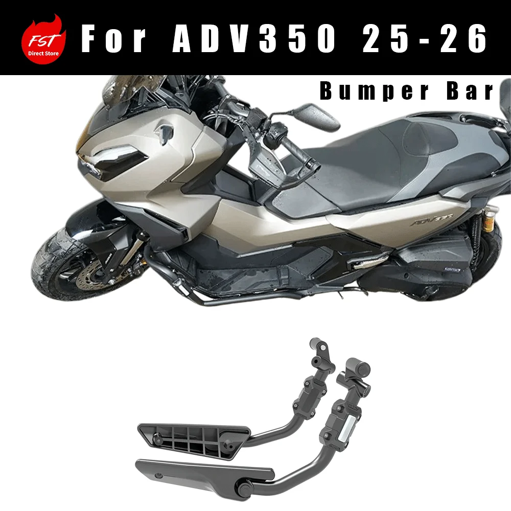 Fits New ADV350 2025-2026 | Crash Bar, Backrest & Rear Rack, Motorcycle Aftermarket Parts
Fits New ADV350 2025-2026 | Crash Bar, Backrest & Rear Rack, Motorcycle Aftermarket Parts