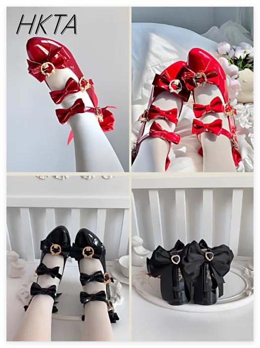Japanese 2026 Spring New Ancient Pointed Versatile Cute Lolita Shoes Sweet Elegant Bow Tower Buckle Low Heel Pumps Shoes Women
Japanese 2026 Spring New Ancient Pointed Versatile Cute Lolita Shoes Sweet Elegant Bow Tower Buckle Low Heel Pumps Shoes Women