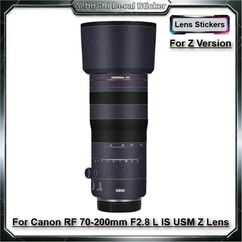 Наклейка-пленка для объектива Canon RF 70-200mm F2.8 L IS USM Z, защитное покрытие для корпуса объектива, новая, 70200
Наклейка-пленка для объектива Canon RF 70-200mm F2.8 L IS USM Z, защитное покрытие для корпуса объектива, новая, 70200