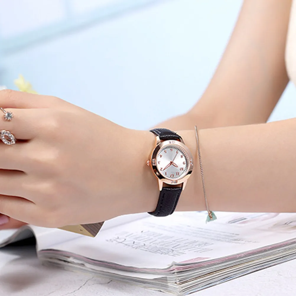 Lady Quartz Watch Waterproof Elegant Casual Wrist Watch for Women Fashionable Gift for Wife Girlfriend Daughter Friends
Lady Quartz Watch Waterproof Elegant Casual Wrist Watch for Women Fashionable Gift for Wife Girlfriend Daughter Friends