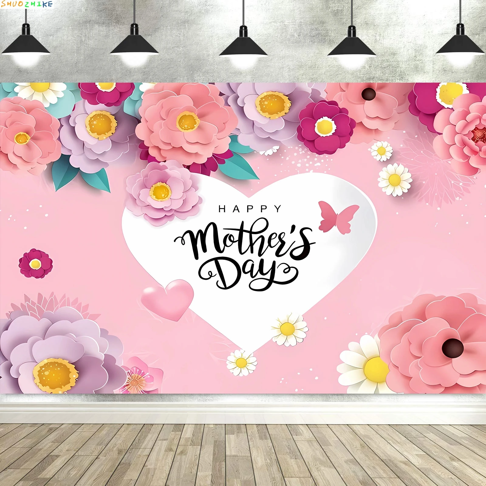 Mother's Day Background Pink Flower Love Background Festival Party Decoration Activity Gift Banner Photo Booth Photo Props
Mother's Day Background Pink Flower Love Background Festival Party Decoration Activity Gift Banner Photo Booth Photo Props