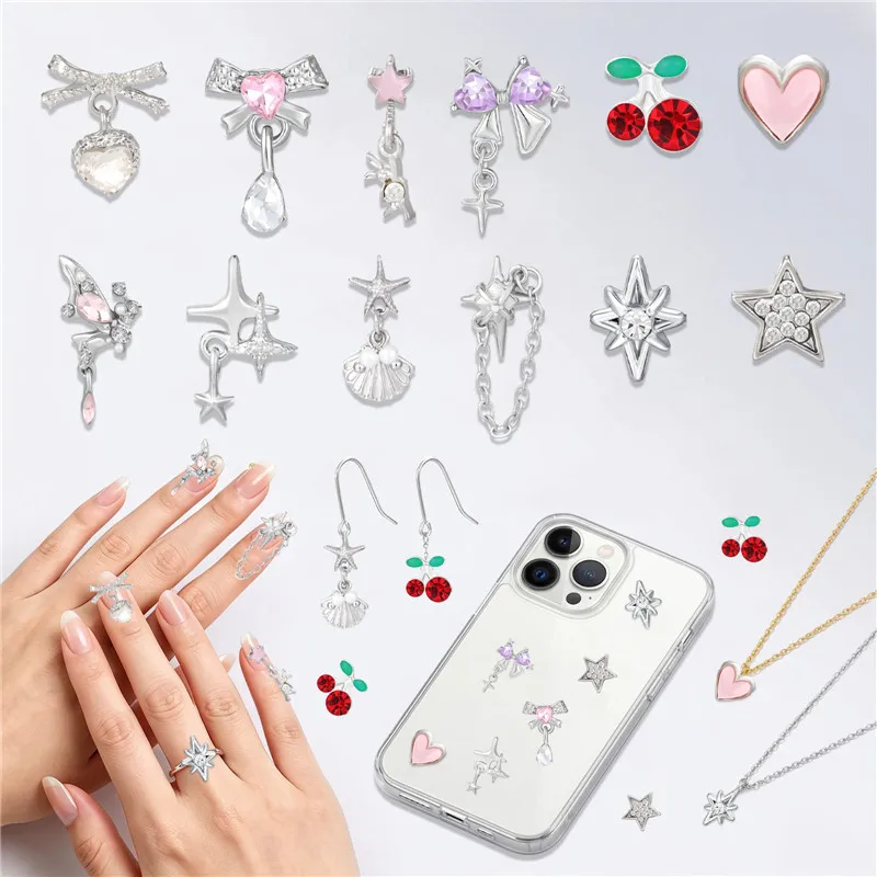 Wholesale Y2K Cherry Shell Star Bow Heart Butterfly Cute Beads Accessories Fashion Charms Ring Necklace Bracelet DIY Making
Wholesale Y2K Cherry Shell Star Bow Heart Butterfly Cute Beads Accessories Fashion Charms Ring Necklace Bracelet DIY Making