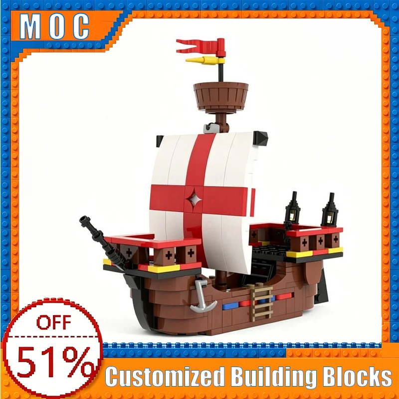 244 Parts Medieval Ship Model Building Blocks Assembly Educational Toy Creative Home Decoration Birthday Christmas Popular Gifts
244 Parts Medieval Ship Model Building Blocks Assembly Educational Toy Creative Home Decoration Birthday Christmas Popular Gifts