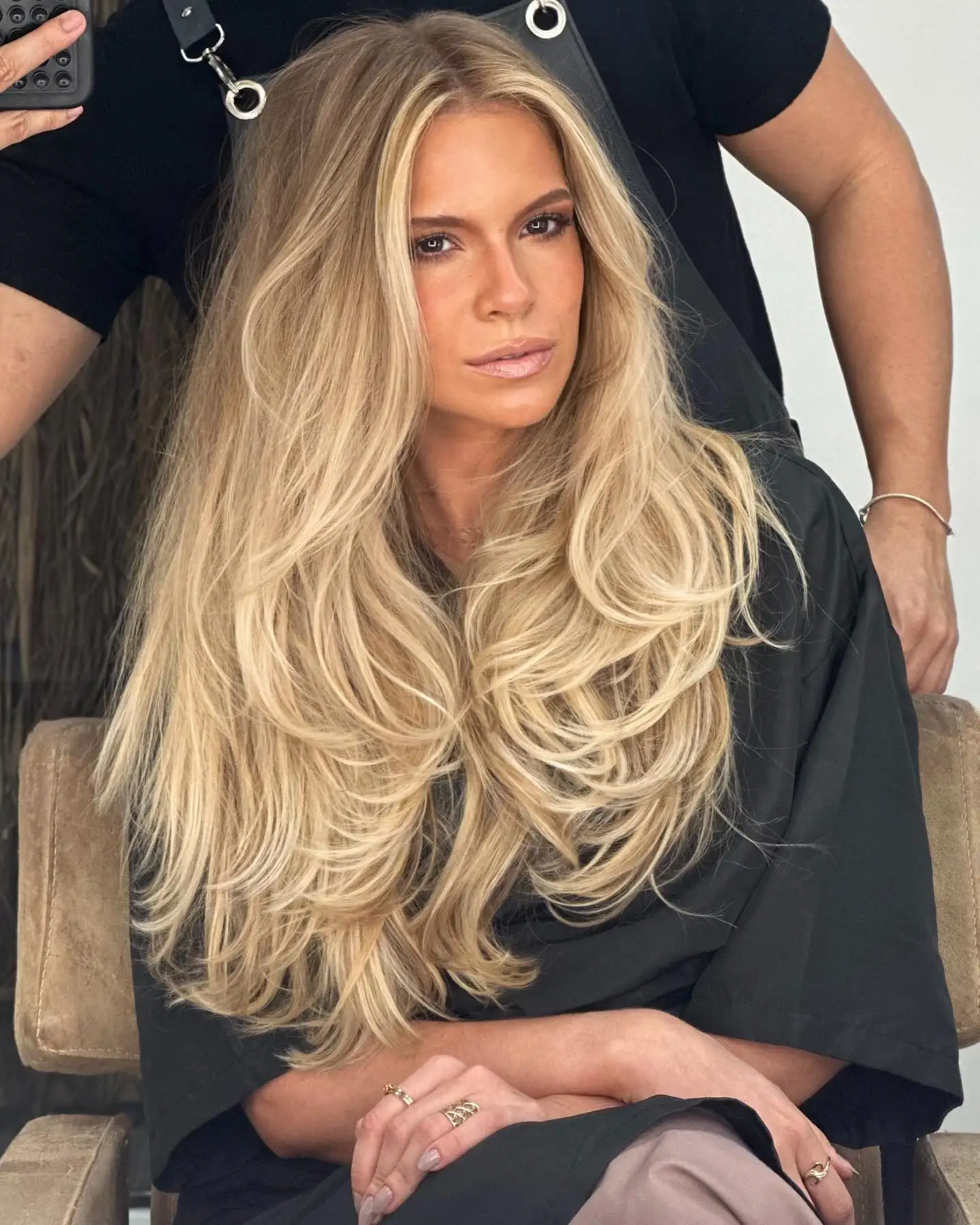 Blonde Brown Stresks Synthetic Lace Front Wig Dark Ash Rooted Preplucked Realistic Hairline Wig Natural Brown Blonde Soft Wig
Blonde Brown Stresks Synthetic Lace Front Wig Dark Ash Rooted Preplucked Realistic Hairline Wig Natural Brown Blonde Soft Wig