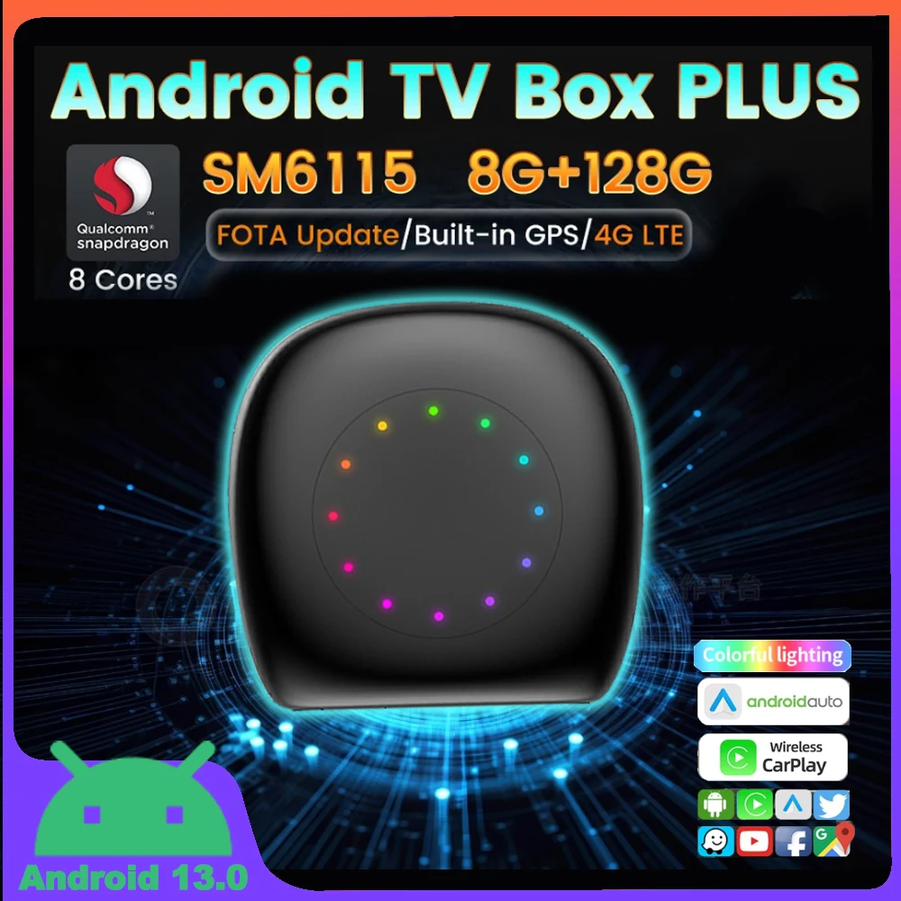 Wireless CarPlay for OEM Wired to Wireless Android Auto AI Box Intelligent System Android 13 For Netflix YouTube Play Store
Wireless CarPlay for OEM Wired to Wireless Android Auto AI Box Intelligent System Android 13 For Netflix YouTube Play Store