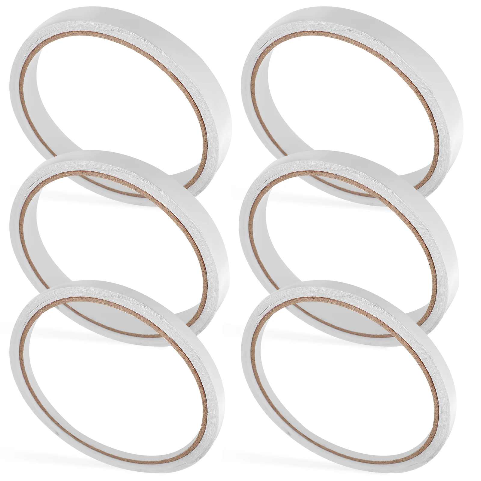 6 Rolls Double Sided Tape 6mm 9mm 12mm Craft Adhesive Paper Thin Stick Scrapbooking Water Base Cement Office Supply
6 Rolls Double Sided Tape 6mm 9mm 12mm Craft Adhesive Paper Thin Stick Scrapbooking Water Base Cement Office Supply