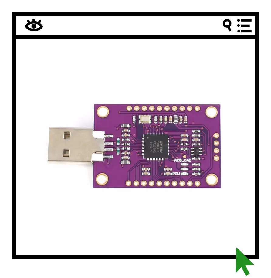 Модуль FT232H: высокоскоростной преобразователь USB в JTAG/UART/FIFO/SPI/I2C
Модуль FT232H: высокоскоростной преобразователь USB в JTAG/UART/FIFO/SPI/I2C