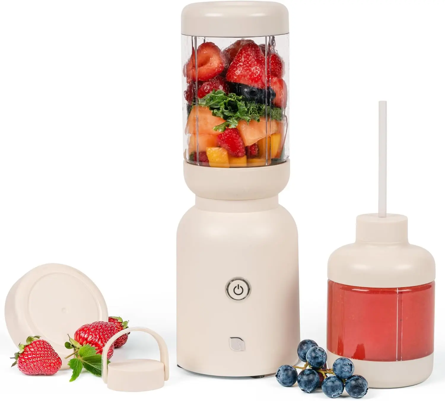 Eco-Friendly Personal Blender for Smoothies, Shakes & Ice Crushing, 600W, Includes 30oz Cup and To-Go Lid
Eco-Friendly Personal Blender for Smoothies, Shakes & Ice Crushing, 600W, Includes 30oz Cup and To-Go Lid