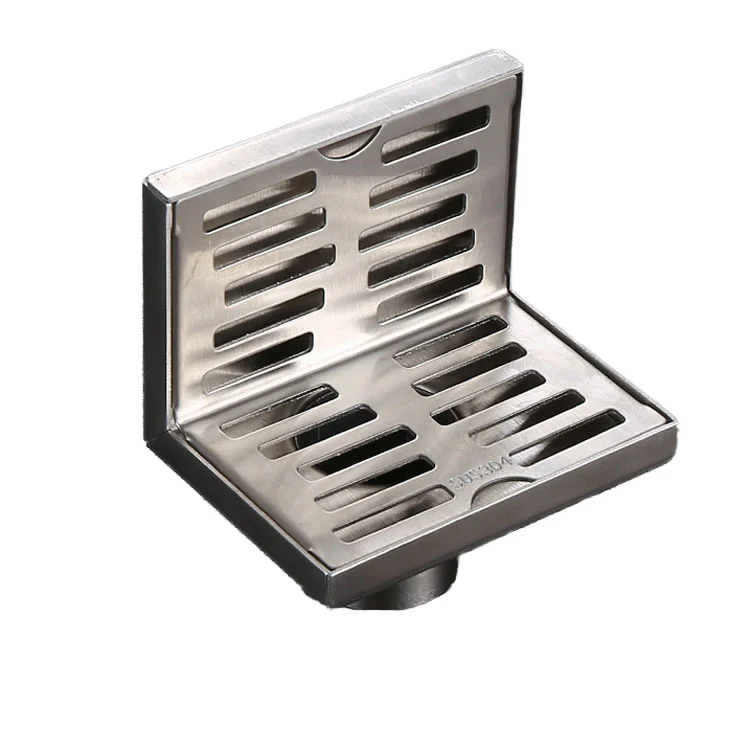 SUS304 stainless steel L-shaped side drain, anti-clogging, smooth edges, suitable for outdoor balconies patios and bathroom wet
SUS304 stainless steel L-shaped side drain, anti-clogging, smooth edges, suitable for outdoor balconies patios and bathroom wet