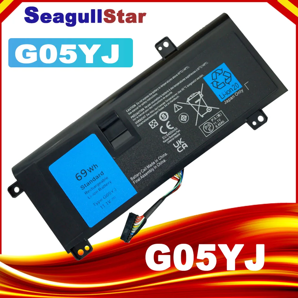 G05YJ Laptop Battery For DELL Alienware 14 A14 M14X R3 R4 Series P39G Alienware 14D-1528 GO5YJ Y3PN0 8X70T 69WH
G05YJ Laptop Battery For DELL Alienware 14 A14 M14X R3 R4 Series P39G Alienware 14D-1528 GO5YJ Y3PN0 8X70T 69WH