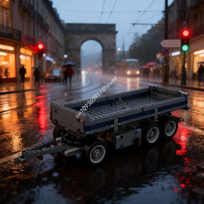 297 деталей MOC, 3-осный самосвальный прицеп, техническая модель, конструктор, развивающая игрушка, креативный подарок на Рождество, обучающая идея
297 деталей MOC, 3-осный самосвальный прицеп, техническая модель, конструктор, развивающая игрушка, креативный подарок на Рождество, обучающая идея