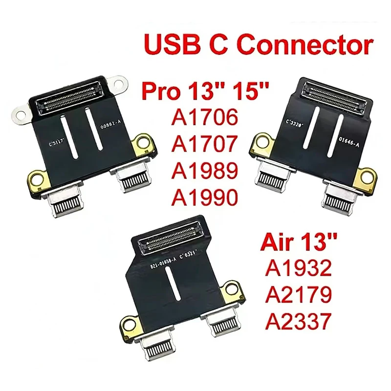 Новая оригинальная плата разъема питания DC и USB-C A1706 A1707 A1990 A2141 A1932 A2179 A2337 для MacBook Air Pro Retina 13" 15"
Новая оригинальная плата разъема питания DC и USB-C A1706 A1707 A1990 A2141 A1932 A2179 A2337 для MacBook Air Pro Retina 13" 15"