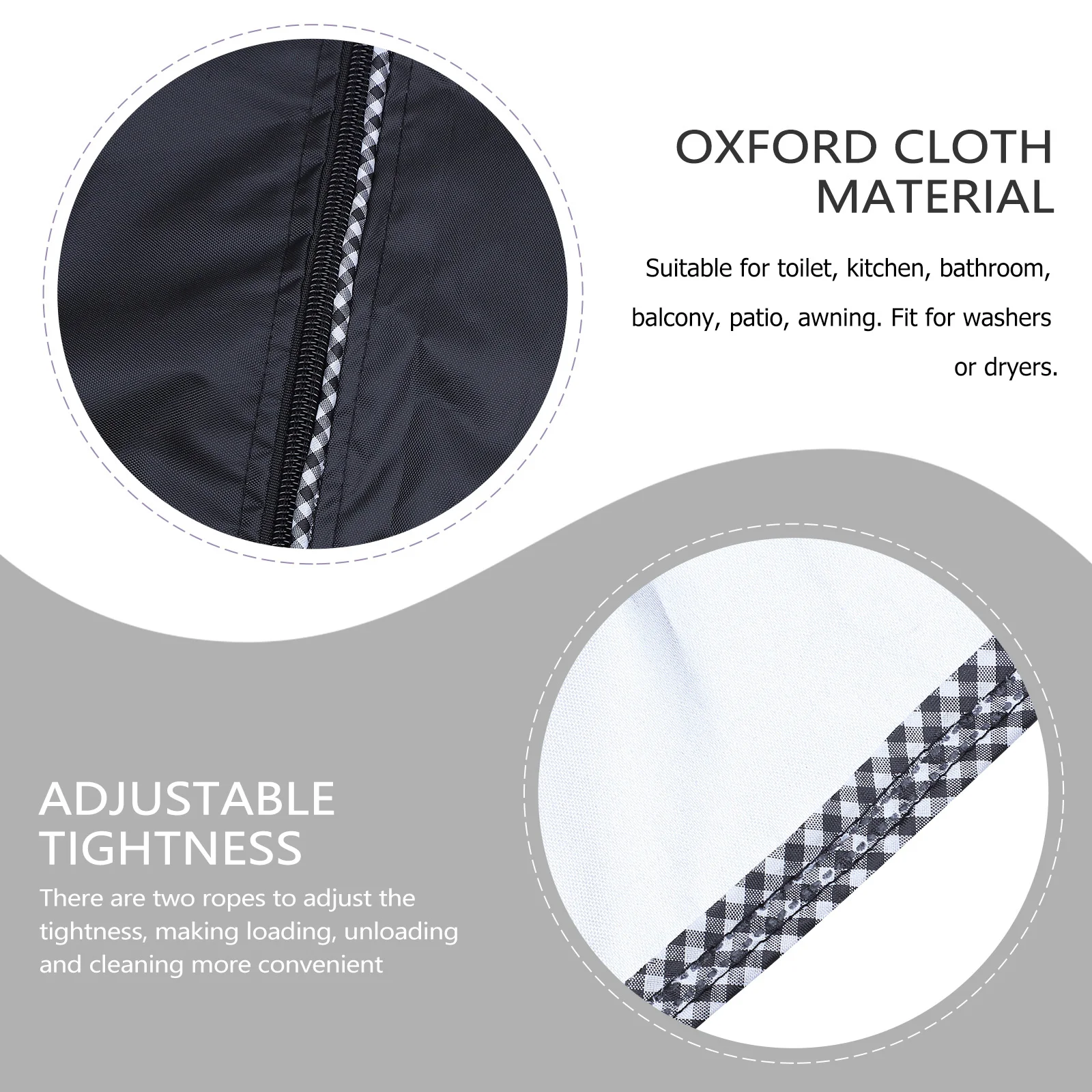 Washing Machine Cover Waterproof Thickened Oxford Cloth Washer Dryer Protector Full Cover Anti Dust Water Paint Rust Proof
Washing Machine Cover Waterproof Thickened Oxford Cloth Washer Dryer Protector Full Cover Anti Dust Water Paint Rust Proof