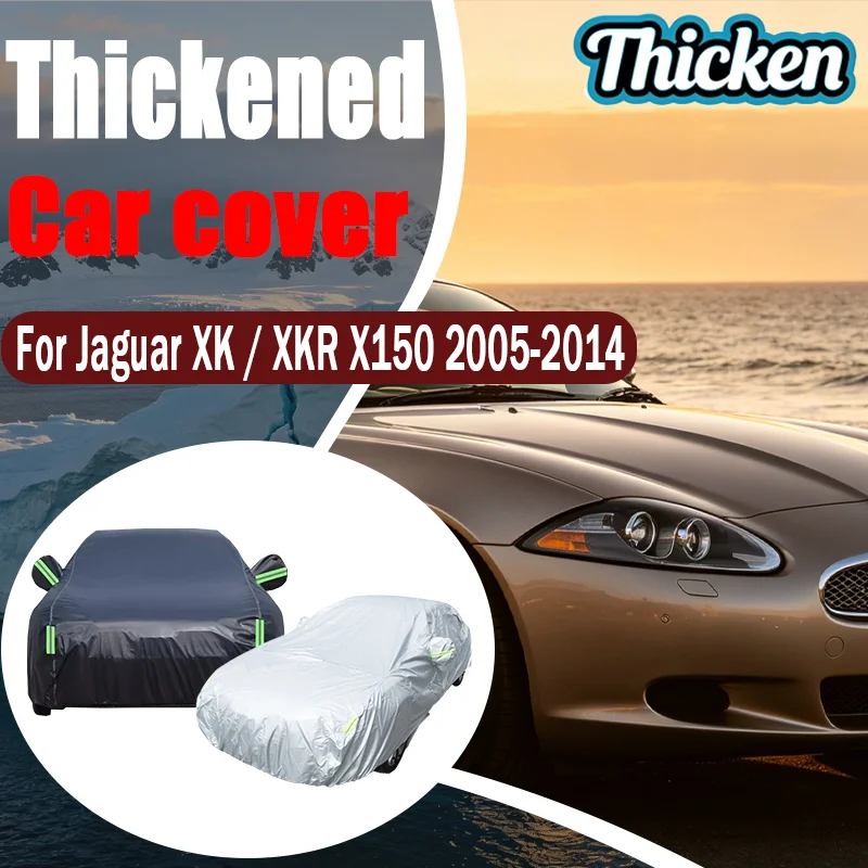 For Jaguar XK / XKR X150 2005-2014 Full Car Cover Oxford Cloth, Outdoor Sun & UV Protection, Rain/Snow/Dust
For Jaguar XK / XKR X150 2005-2014 Full Car Cover Oxford Cloth, Outdoor Sun & UV Protection, Rain/Snow/Dust