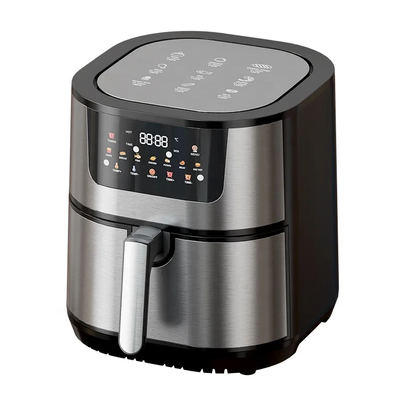 Intelligent Touch 15L Commercial Stainless Steel Air Fryer Double Detachable Baskets Electric Temperature Control
Intelligent Touch 15L Commercial Stainless Steel Air Fryer Double Detachable Baskets Electric Temperature Control