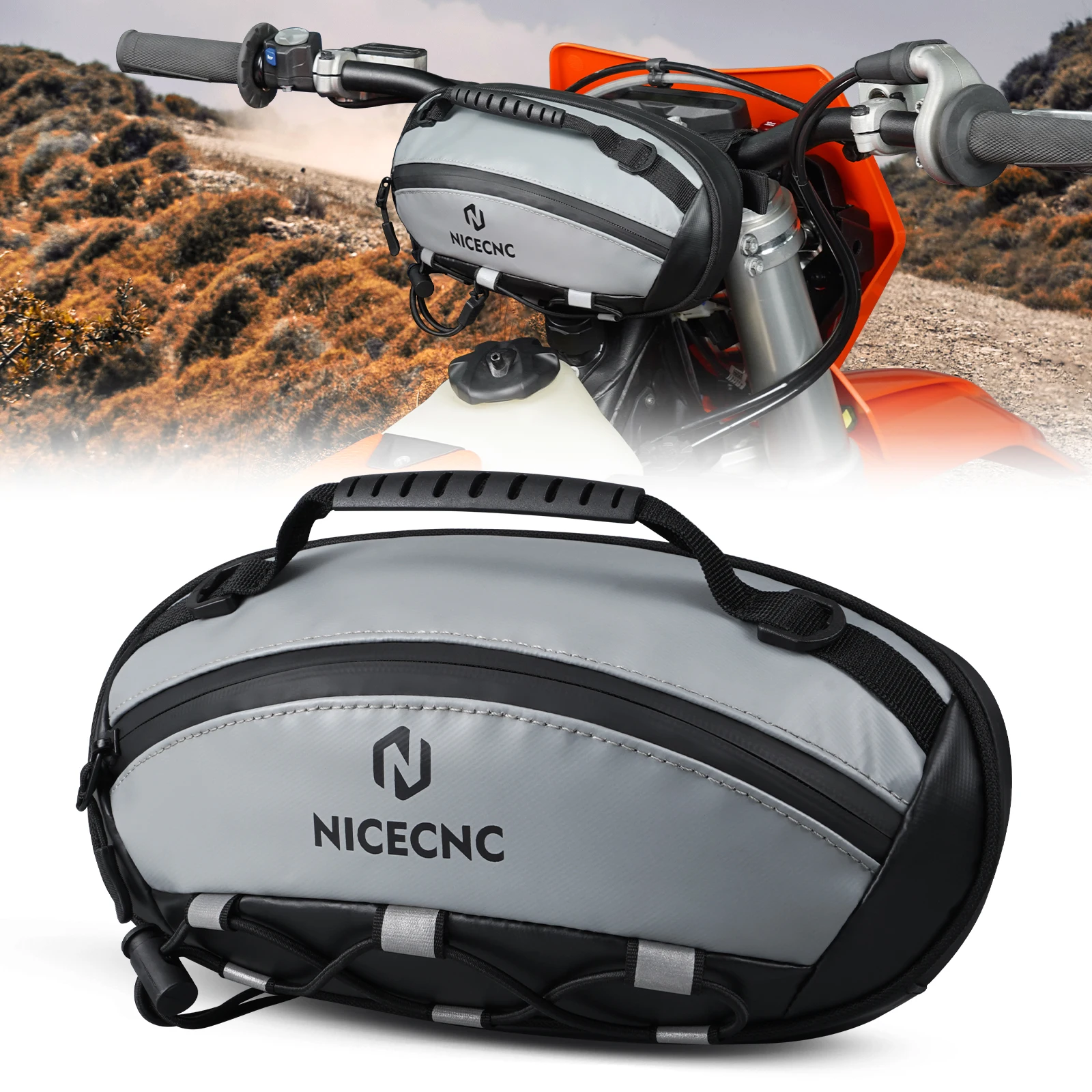 Universal Motorcycle Handlebar Bag For Husqvarna TE250i TE300i TE150i KTM Outing Dirt Bike Motorcross Tool Sotrage Saddlebag
Universal Motorcycle Handlebar Bag For Husqvarna TE250i TE300i TE150i KTM Outing Dirt Bike Motorcross Tool Sotrage Saddlebag