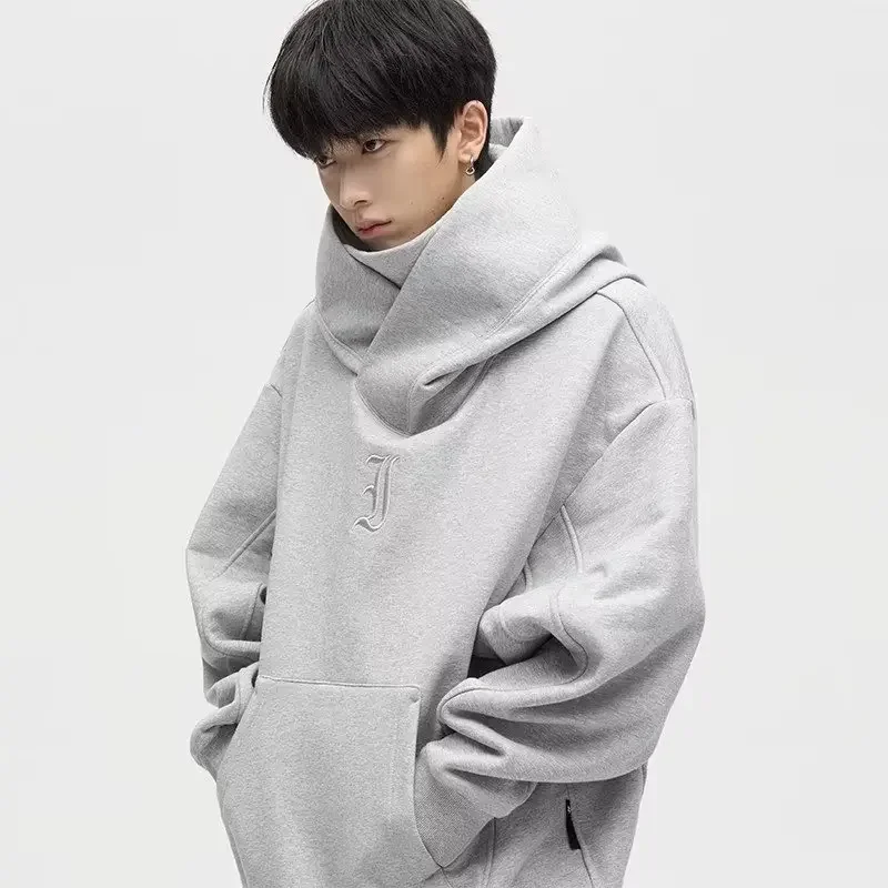 Autumn Streetwear Turtleneck Hoodies for Men Letter Embroidered Hip Hop Fashion Sweatshirts Y2K Vintage Fleece Hoody
Autumn Streetwear Turtleneck Hoodies for Men Letter Embroidered Hip Hop Fashion Sweatshirts Y2K Vintage Fleece Hoody