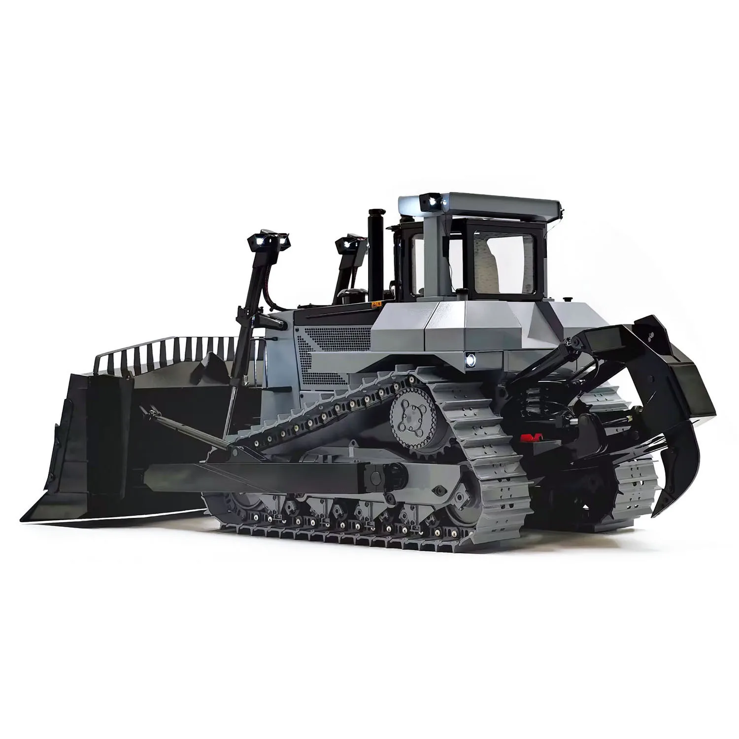 Металлический радиоуправляемый гидравлический бульдозер 1/14 DXR2 JDM-98: Ультра-модель инженерной машины на пульте управления со светом и звуком
Металлический радиоуправляемый гидравлический бульдозер 1/14 DXR2 JDM-98: Ультра-модель инженерной машины на пульте управления со светом и звуком