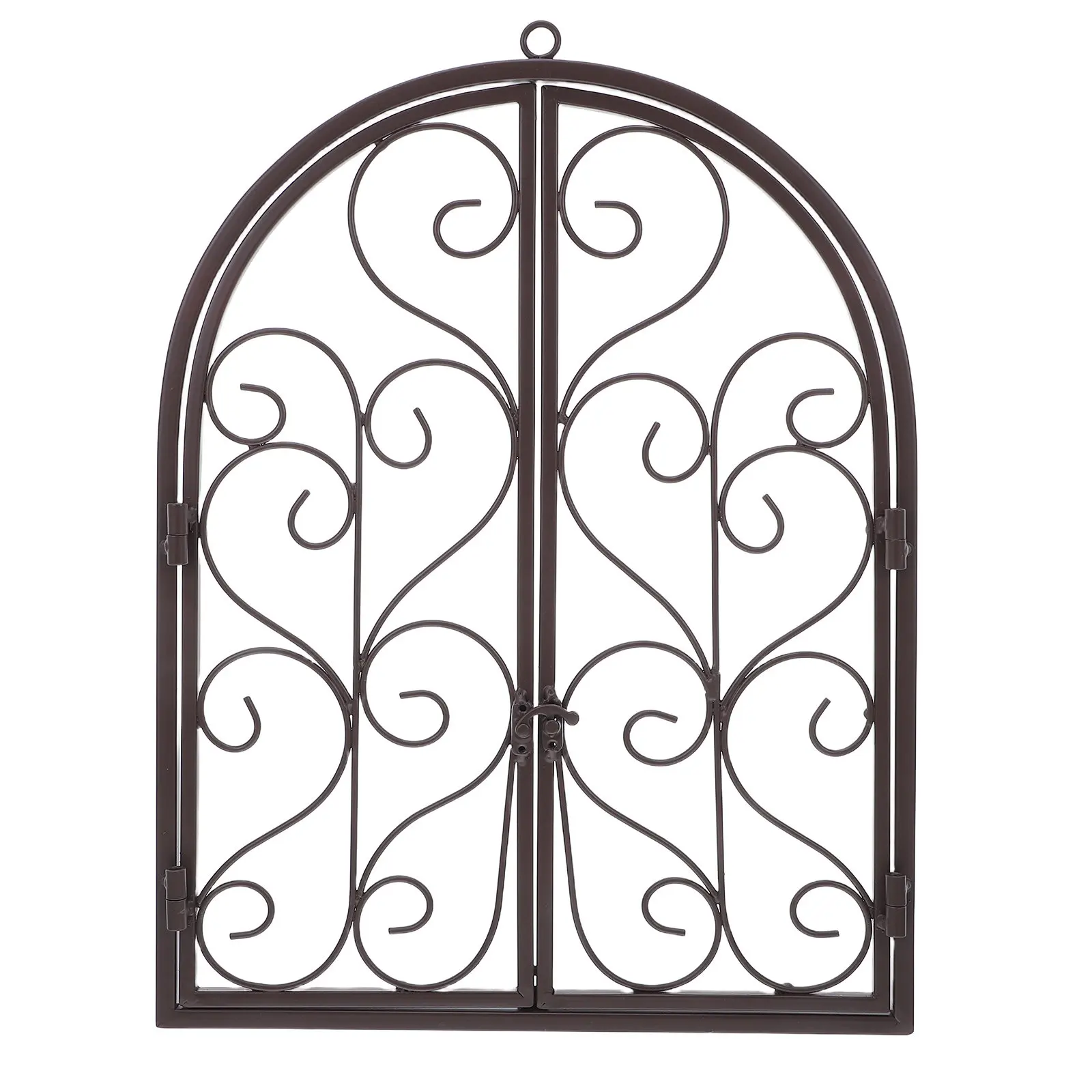 Fake Window Frame Wall Decor Arched Metal Faux Pane Hanging for Bedroom Farmhouse Living Room Entryway Garden Metal Scroll Art
Fake Window Frame Wall Decor Arched Metal Faux Pane Hanging for Bedroom Farmhouse Living Room Entryway Garden Metal Scroll Art