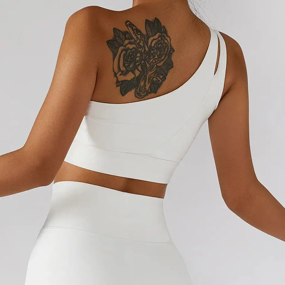 One-Shoulder Sexy Sports Bra Women's Sports Bra Fitness Yoga Bra Beautiful Back Shockproof Running Bra Vest Workout Tops Women
One-Shoulder Sexy Sports Bra Women's Sports Bra Fitness Yoga Bra Beautiful Back Shockproof Running Bra Vest Workout Tops Women
