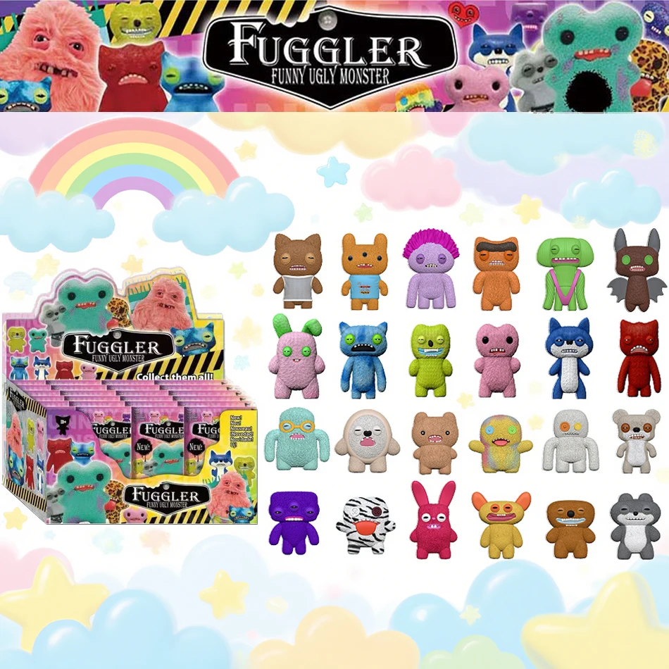 Fuggler Tooth Monster Series слепая коробка забавная уродливая экшн-игрушка креативная слепая Коллекционная модель куклы мультфильм модный подарок-сюрприз 
Fuggler Tooth Monster Series слепая коробка забавная уродливая экшн-игрушка креативная слепая Коллекционная модель куклы мультфильм модный подарок-сюрприз