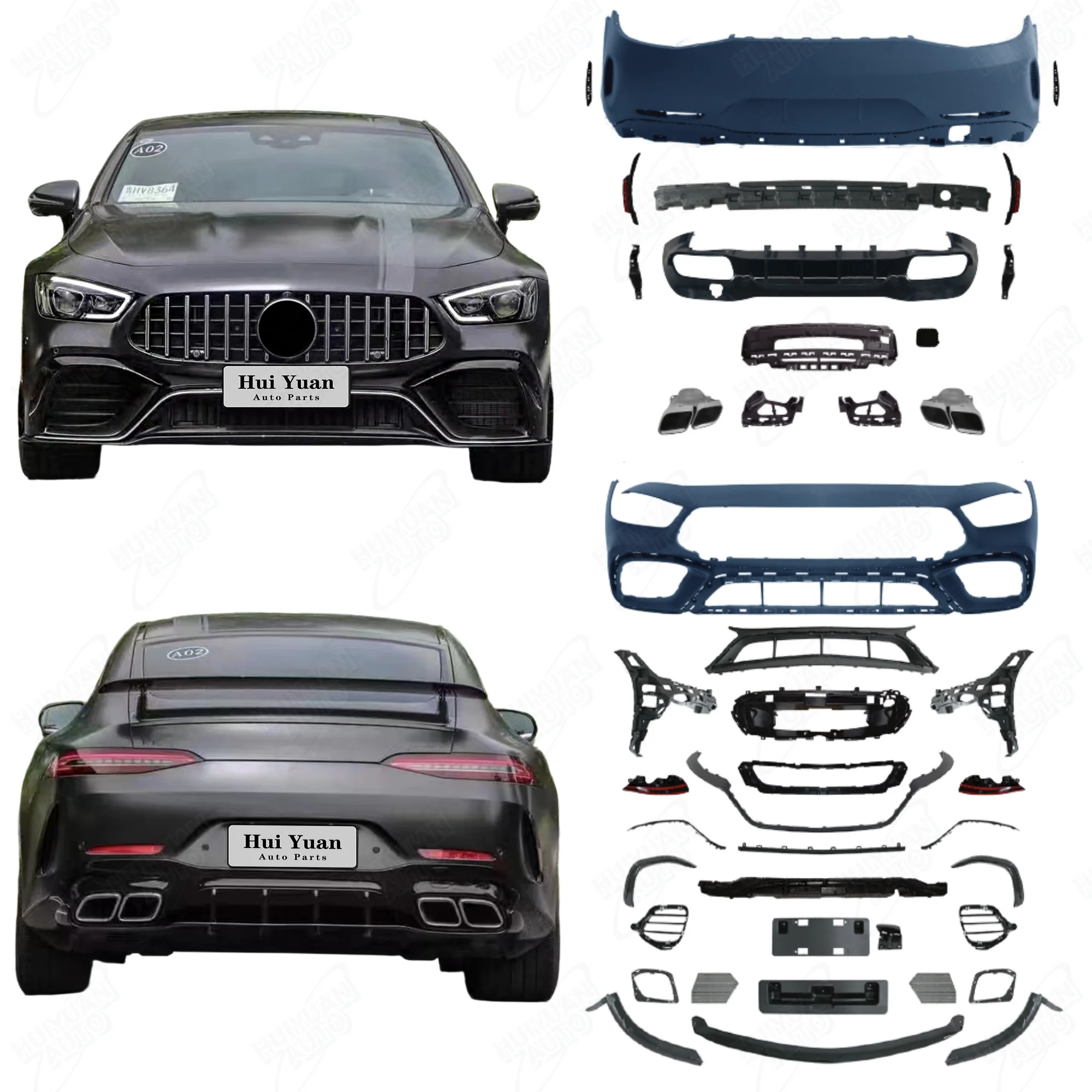 New Facelift Body Kit for GT43 GT50 GT53 W290/X290 2018-2025 Upgrade to Racing GT63S Conversion Retrofit
New Facelift Body Kit for GT43 GT50 GT53 W290/X290 2018-2025 Upgrade to Racing GT63S Conversion Retrofit