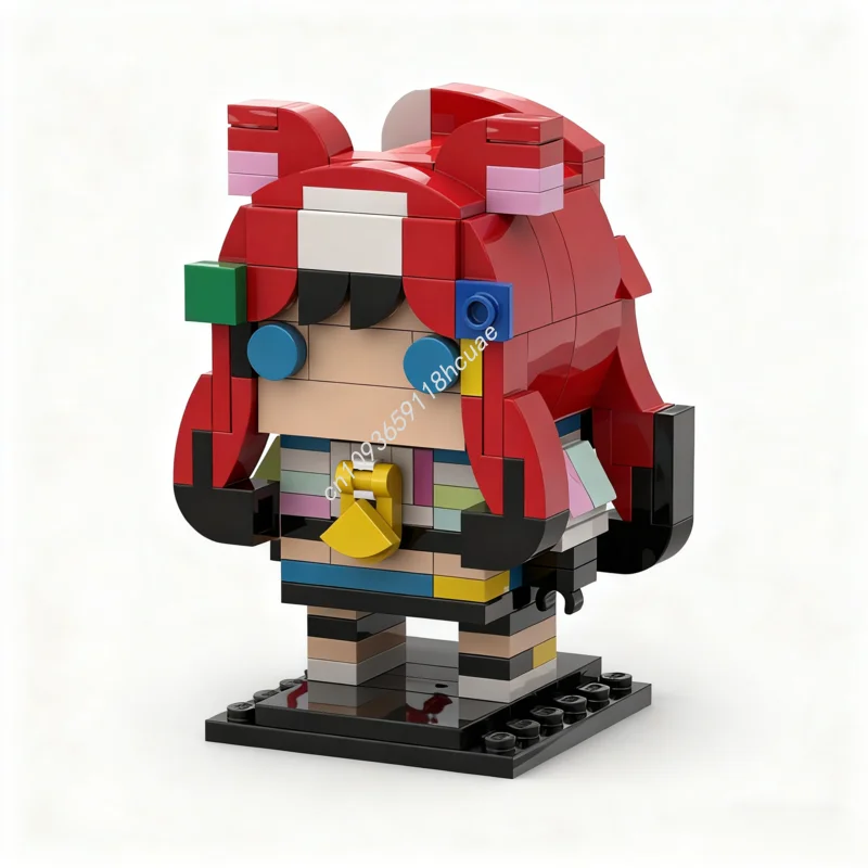 178pcs MOC Hakos Baelz Brickheadz Model Building blocks Architecture creative Kids Brick idea toys Christmas gifts
178pcs MOC Hakos Baelz Brickheadz Model Building blocks Architecture creative Kids Brick idea toys Christmas gifts