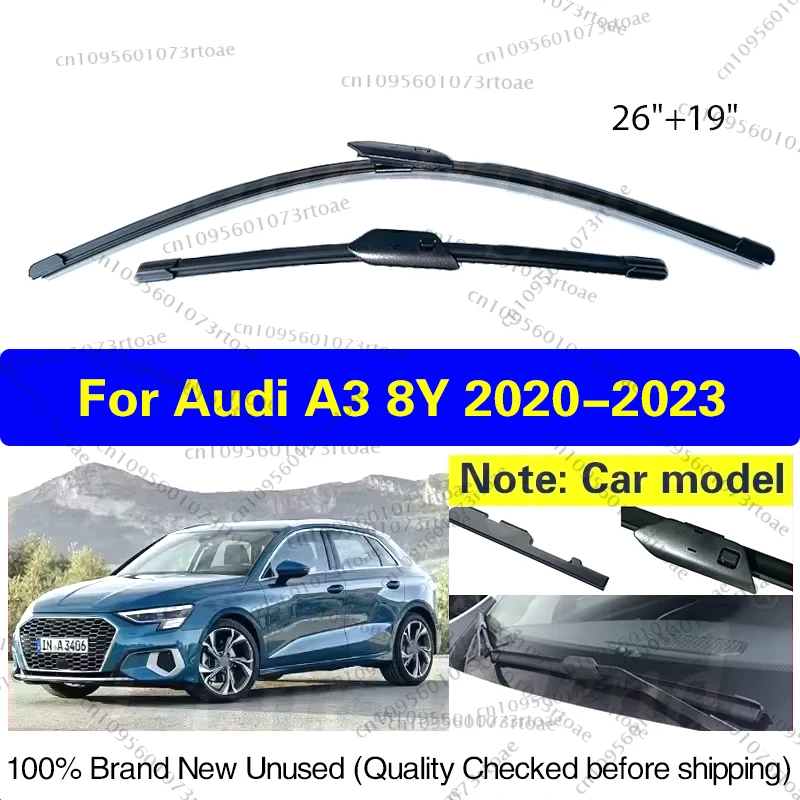 For Audi A3 8Y 2020 2021 2022 2023 S3 RS3 Accessories Windshield Windscreen Wipers Blade Car Front Window High Quality 26"+19"
For Audi A3 8Y 2020 2021 2022 2023 S3 RS3 Accessories Windshield Windscreen Wipers Blade Car Front Window High Quality 26"+19"