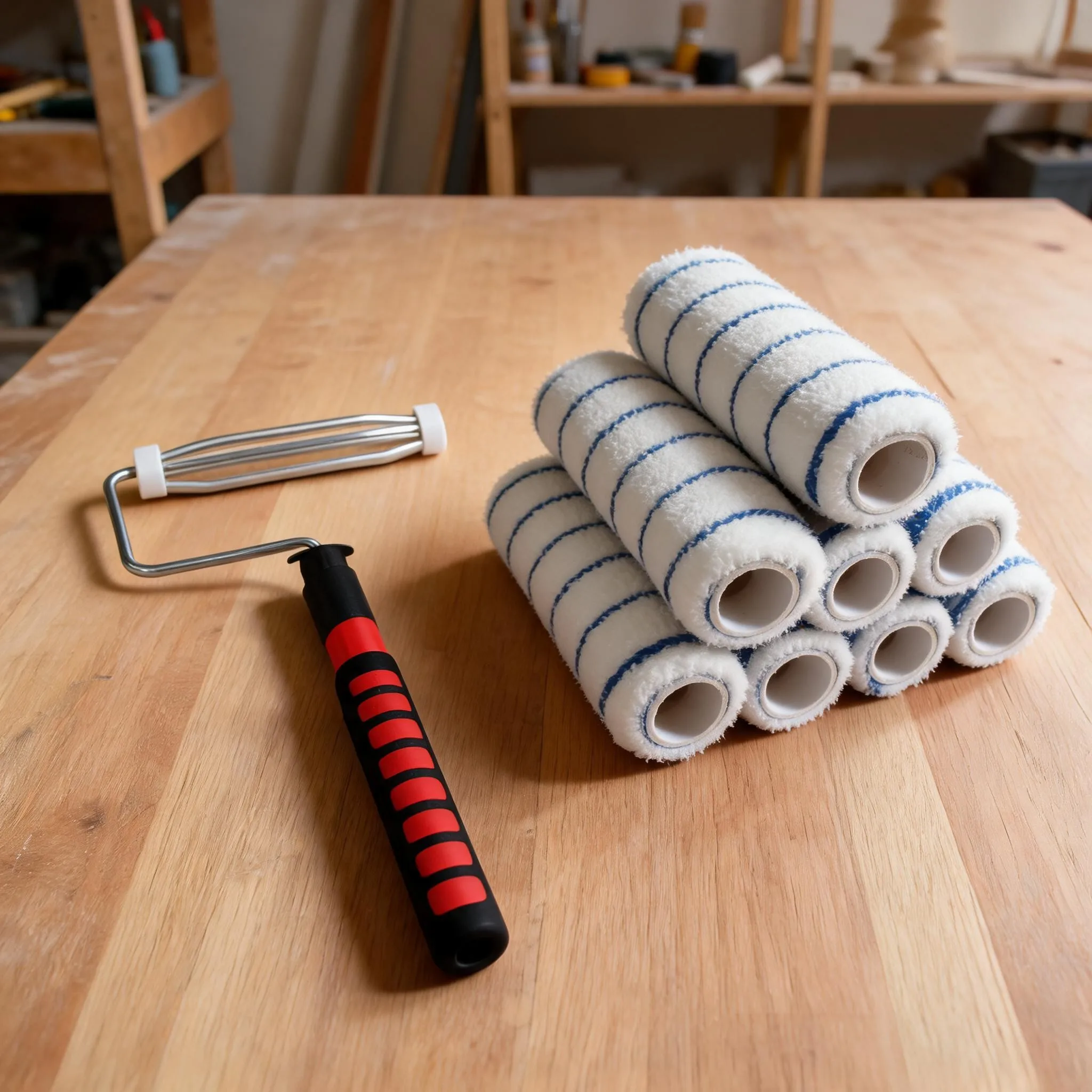 9 Inch Paint Rollers With Sheath Adjustable Aluminum Extension Pole For Painting Rolling Frame Extension Rod
9 Inch Paint Rollers With Sheath Adjustable Aluminum Extension Pole For Painting Rolling Frame Extension Rod