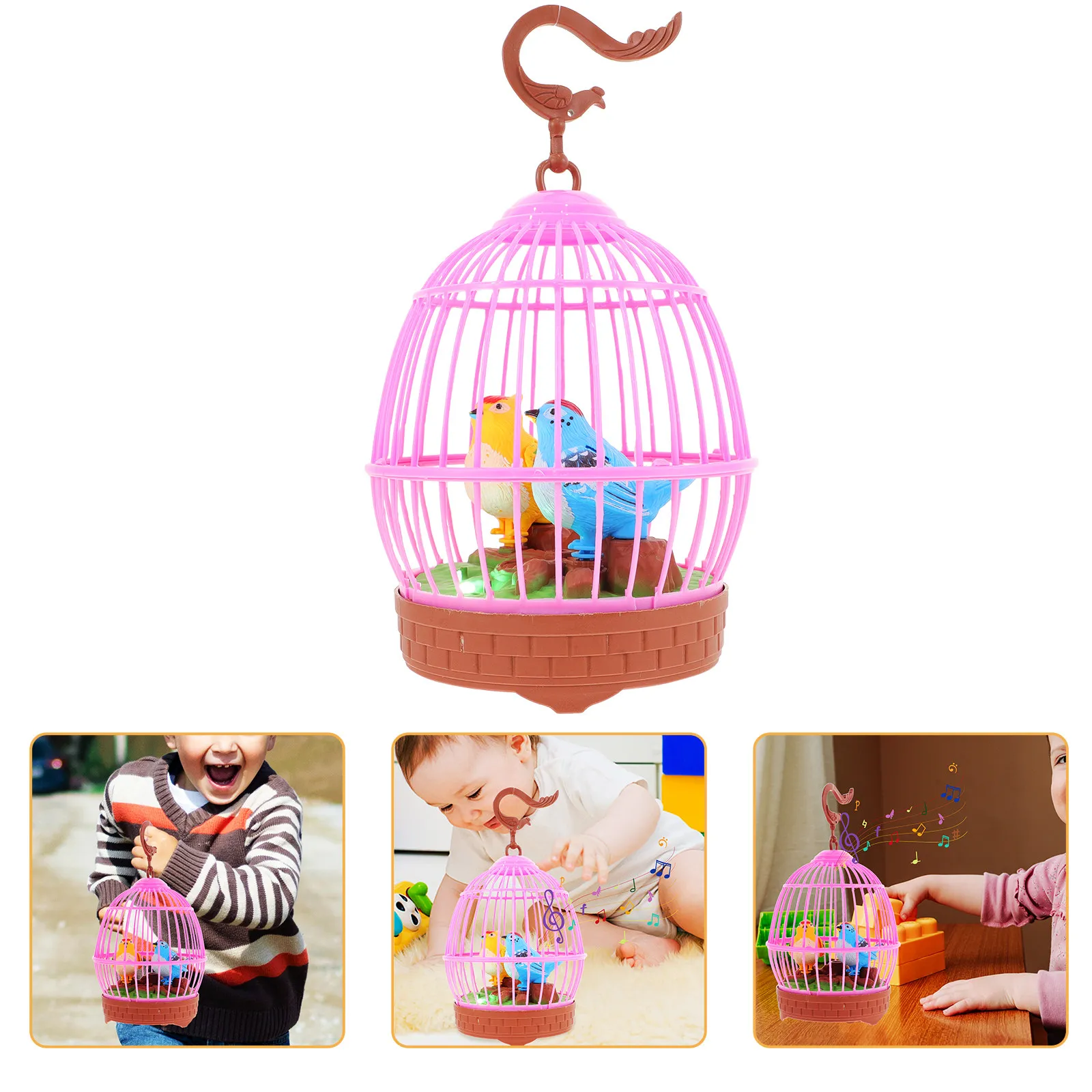 1Pcs Voice-Control Bird Cage Simulation Plaything Orange Educational Fun for Kids Develop Hand Eye Coordination Color Cognition
1Pcs Voice-Control Bird Cage Simulation Plaything Orange Educational Fun for Kids Develop Hand Eye Coordination Color Cognition