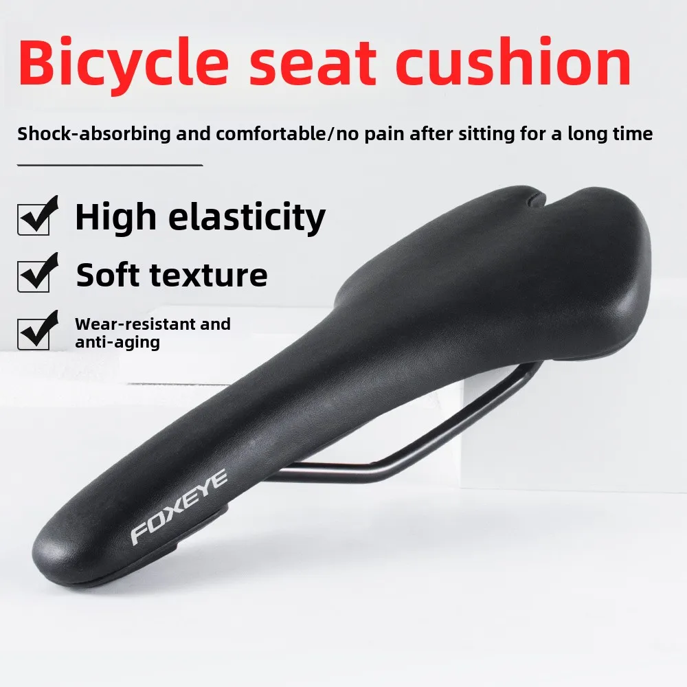 Bicycle Saddle Mountain Bike Saddle High Rebound Shock Absorption Comfortable Waterproof Wear-resistant Saddle Cycling Equipment
Bicycle Saddle Mountain Bike Saddle High Rebound Shock Absorption Comfortable Waterproof Wear-resistant Saddle Cycling Equipment