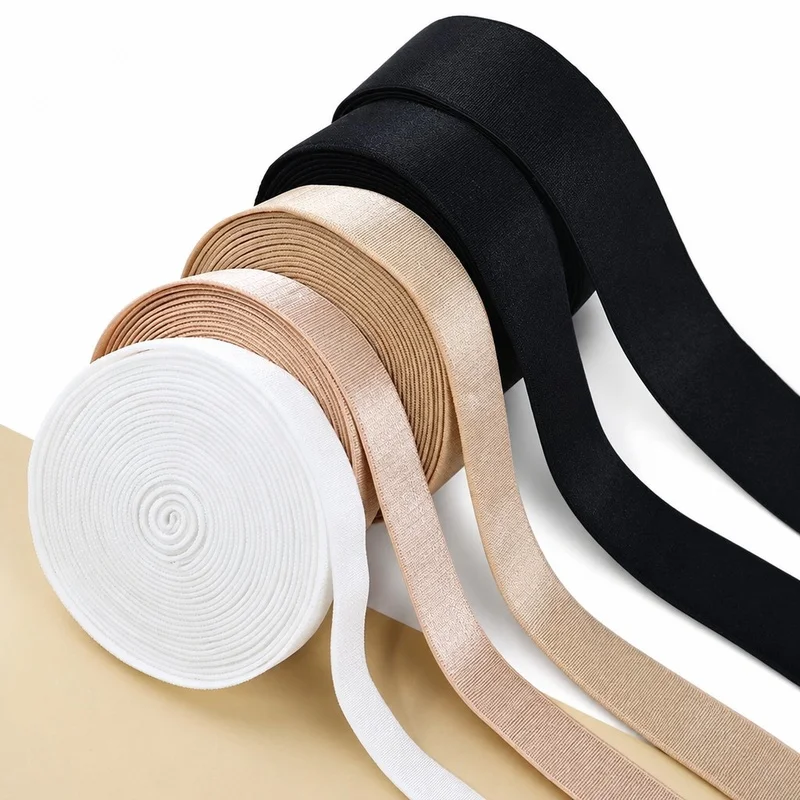 10/20M 6-30mm Nylon Rubber Bands for Bra Straps Underwear Waistband Elastic Band Belt Sling Stretch Tapes Sewing Accessories
10/20M 6-30mm Nylon Rubber Bands for Bra Straps Underwear Waistband Elastic Band Belt Sling Stretch Tapes Sewing Accessories