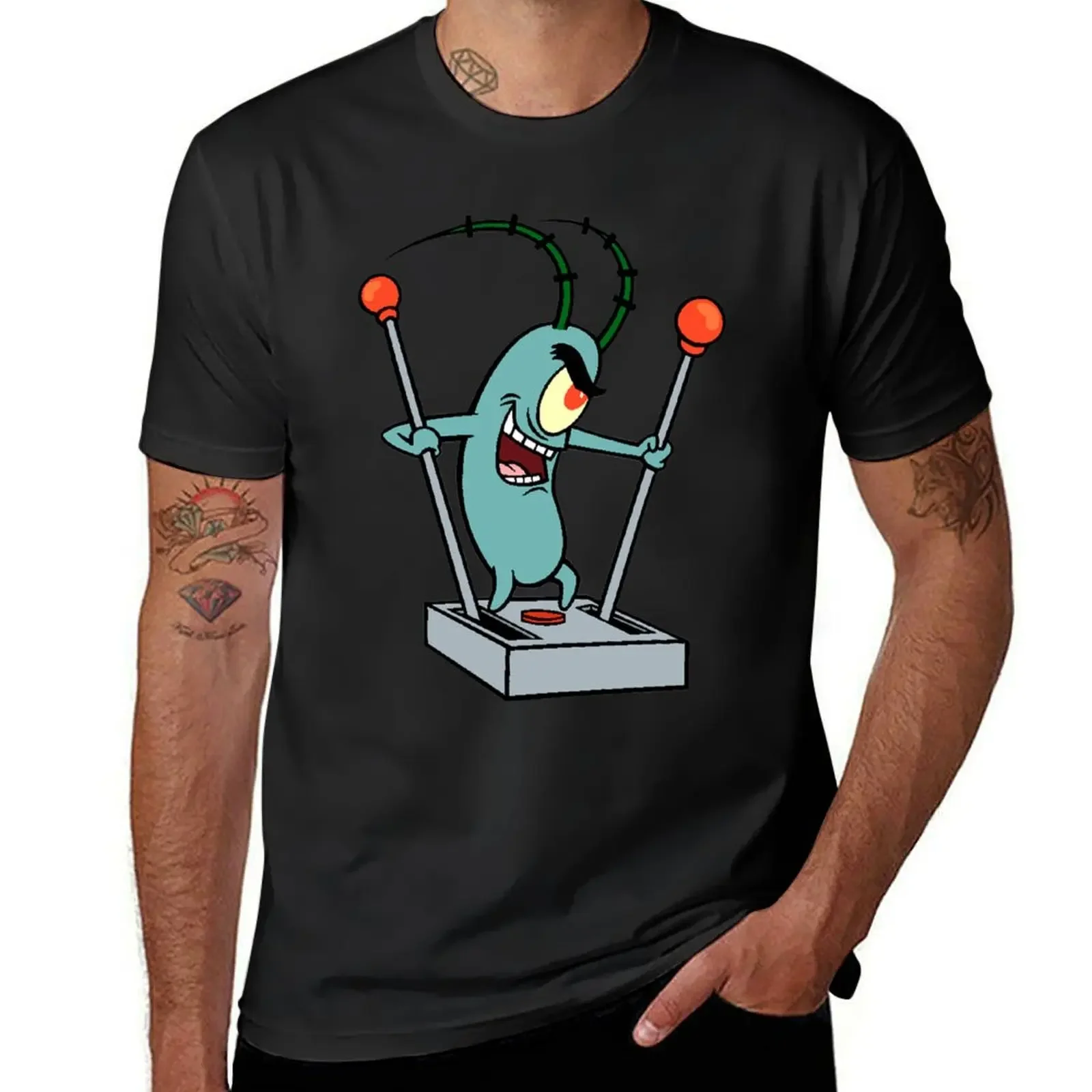 Plankton squashed art T-Shirt customs design your own blanks graphic shirts Men's t-shirt
Plankton squashed art T-Shirt customs design your own blanks graphic shirts Men's t-shirt