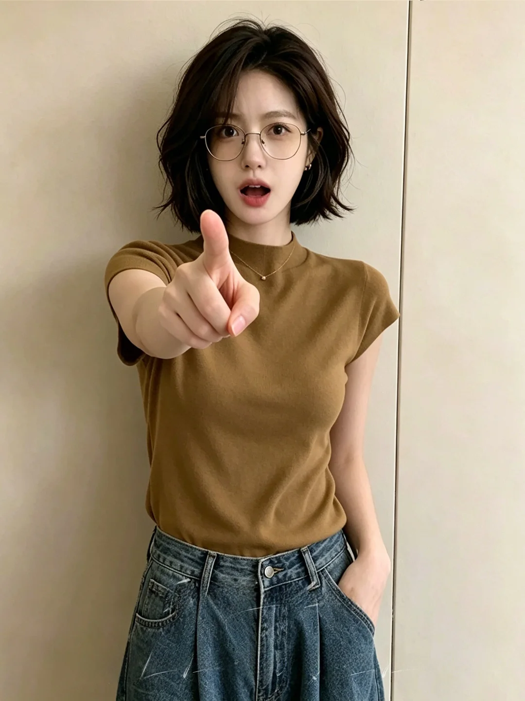 Women's Knitted Short Sleeve Top High Collar Half High Neck Summer New Style Slim Fit Short Length Knitwear Casual Style
Women's Knitted Short Sleeve Top High Collar Half High Neck Summer New Style Slim Fit Short Length Knitwear Casual Style