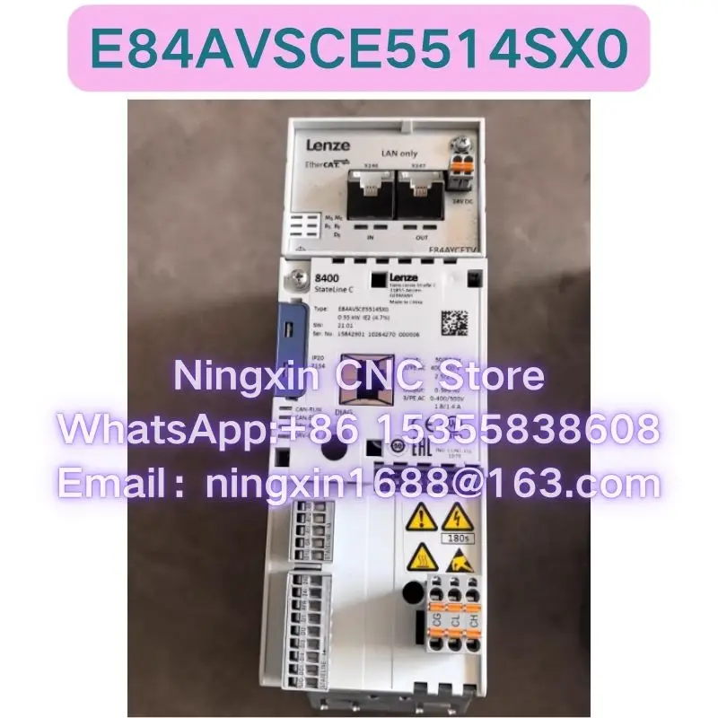 Used E84AVSCE5514SX0 Inverter Functional test OK Fast delivery
Used E84AVSCE5514SX0 Inverter Functional test OK Fast delivery
