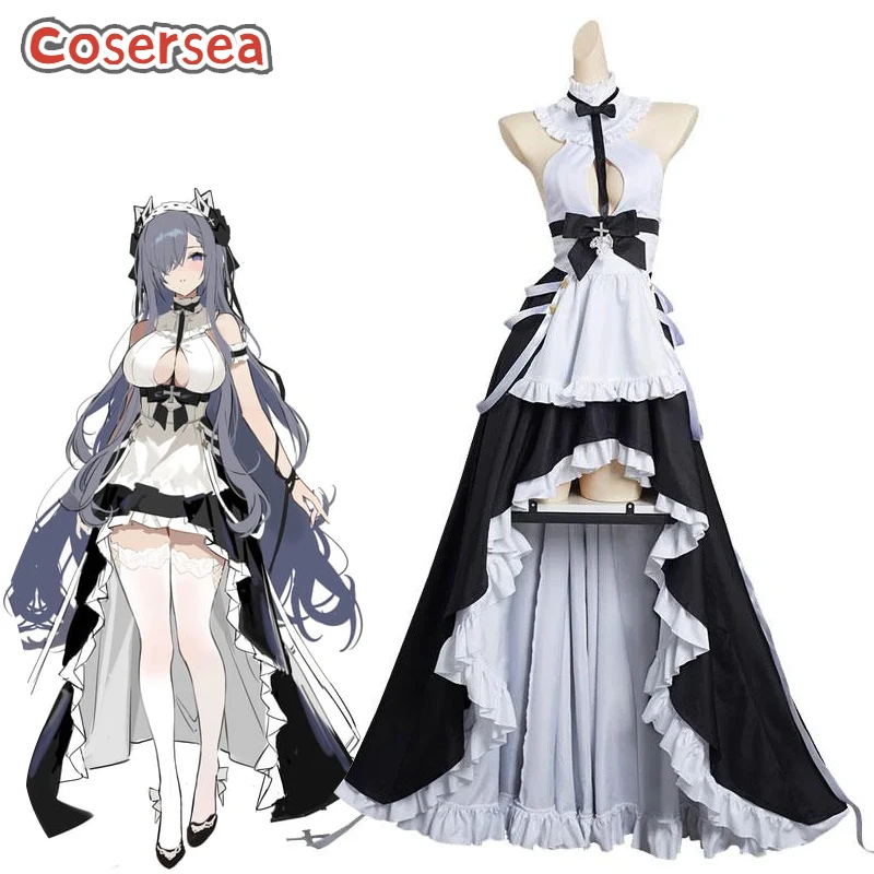 Cosersea Prinz Adalbert Косплей Костюм Azur Lane KMS August von Parseval Prinz Adalbert Платье Горничной Хэллоуин Cos Наряд Полный комплект
Cosersea Prinz Adalbert Косплей Костюм Azur Lane KMS August von Parseval Prinz Adalbert Платье Горничной Хэллоуин Cos Наряд Полный комплект
