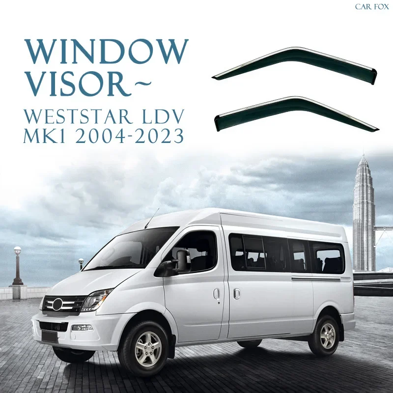 2Pcs For Weststar LDV Maxus 2004-2023+ Car Window Visor Awning Shelters Windshield Side Window Rain Sun Shade Auto Accessories
2Pcs For Weststar LDV Maxus 2004-2023+ Car Window Visor Awning Shelters Windshield Side Window Rain Sun Shade Auto Accessories