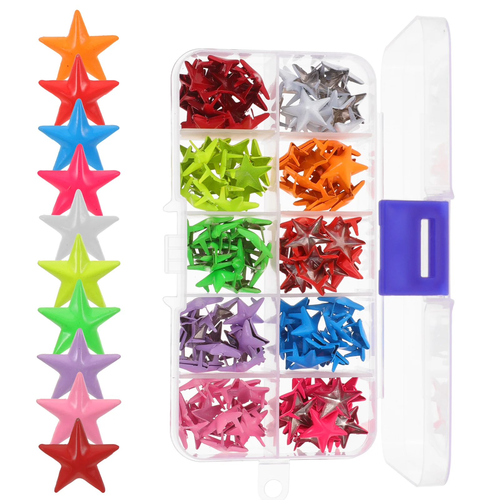 Five-pointed Claw Nails Metal Studs Clothing Decorative Rivets Mini Spike DIY Craft Supplies Anti-rust Punk Accessories
Five-pointed Claw Nails Metal Studs Clothing Decorative Rivets Mini Spike DIY Craft Supplies Anti-rust Punk Accessories