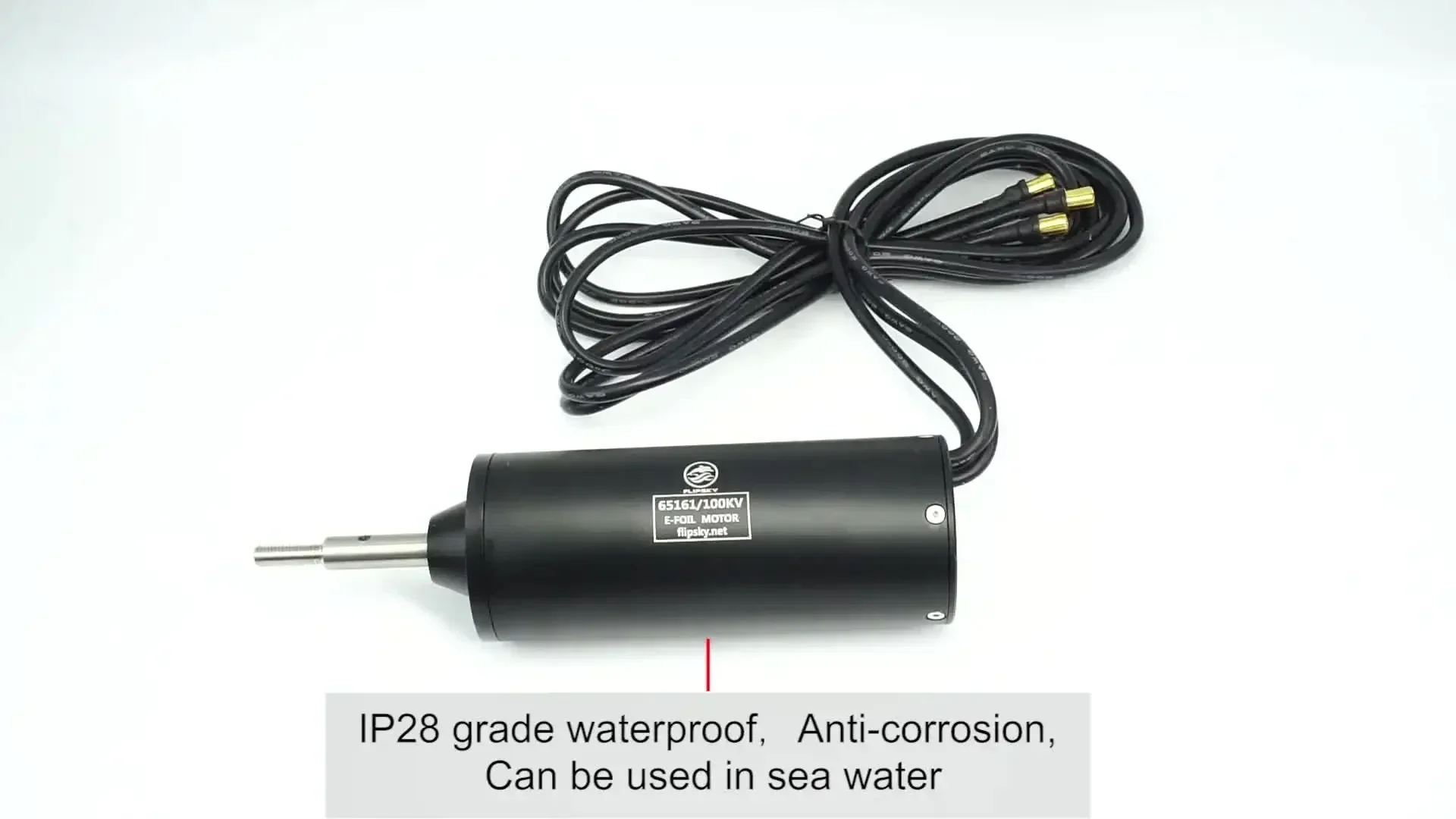 Flipsky Sensorless Fully Waterproof Motor 65161 Motor 6KW Motor For DIY Electric Surfboard 
Flipsky Sensorless Fully Waterproof Motor 65161 Motor 6KW Motor For DIY Electric Surfboard