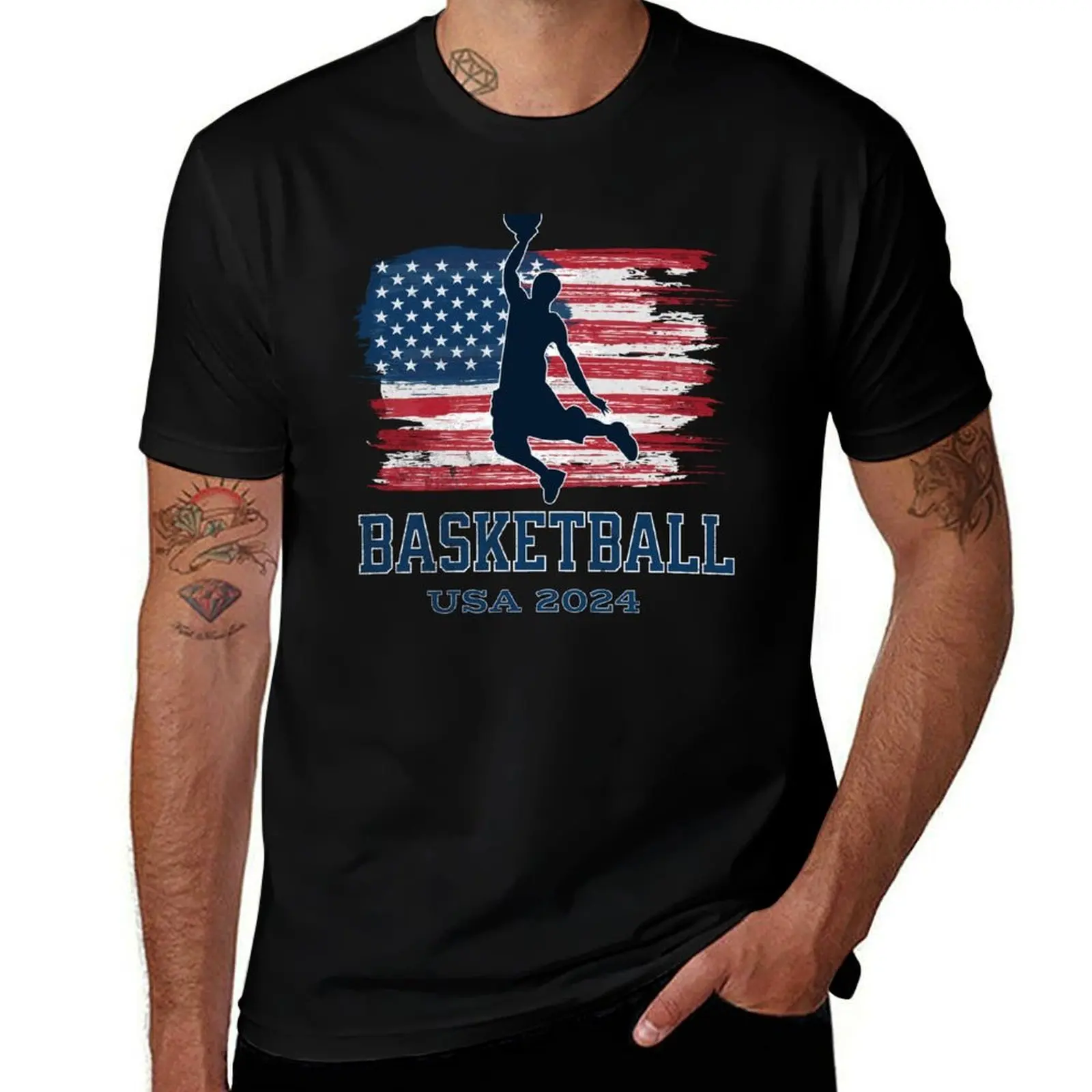 Basketball USA sports T-Shirt vintage clothes quick drying essential t shirt Men's t-shirt
Basketball USA sports T-Shirt vintage clothes quick drying essential t shirt Men's t-shirt