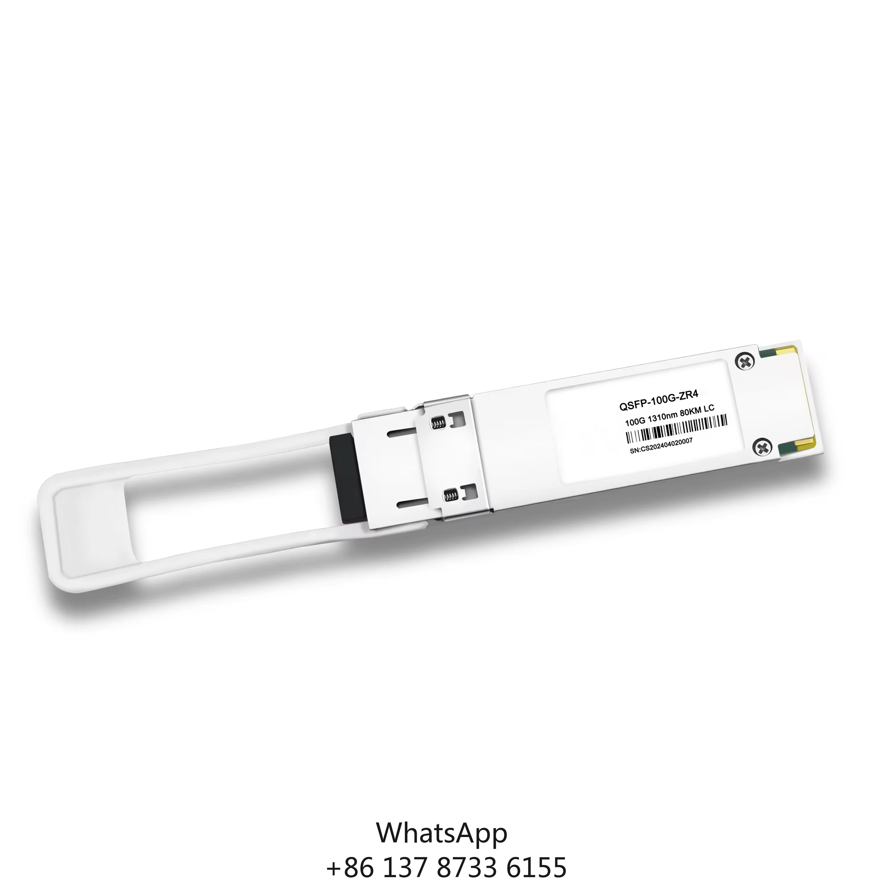 High Speed 100G QSFP28 ZR4 Transceiver Duplex LC Connector 80km QSFP28 Fiber Transceiver
High Speed 100G QSFP28 ZR4 Transceiver Duplex LC Connector 80km QSFP28 Fiber Transceiver