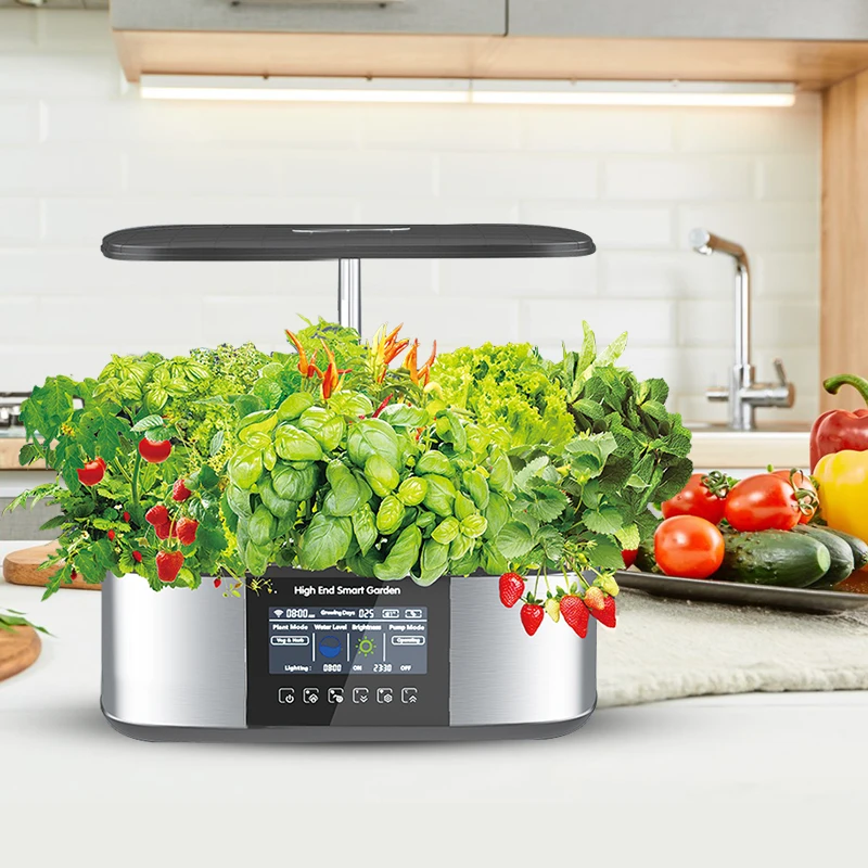 GMY APP control indoor 21 pod automated hydroponics system smart garden indoor Home Smart pots & planters smart planter pot
GMY APP control indoor 21 pod automated hydroponics system smart garden indoor Home Smart pots & planters smart planter pot