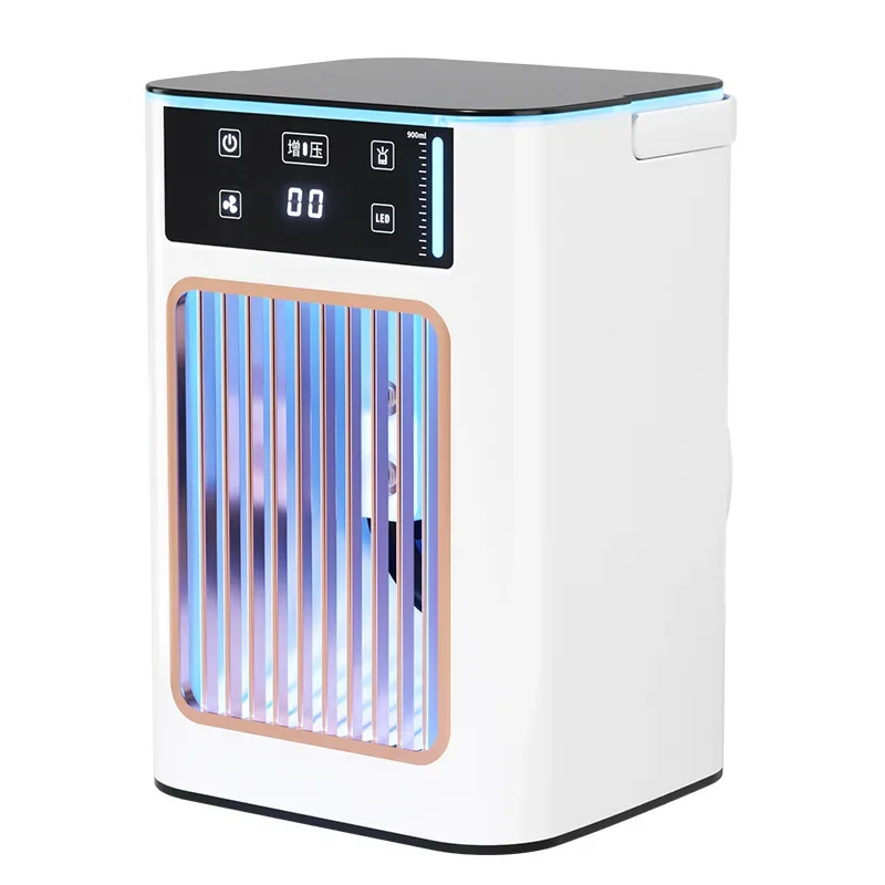 Mini Spray Cold Fan Small Electric Fan, Household Desktop Atomizing Spray Portable Mobile Humidification Fan
Mini Spray Cold Fan Small Electric Fan, Household Desktop Atomizing Spray Portable Mobile Humidification Fan